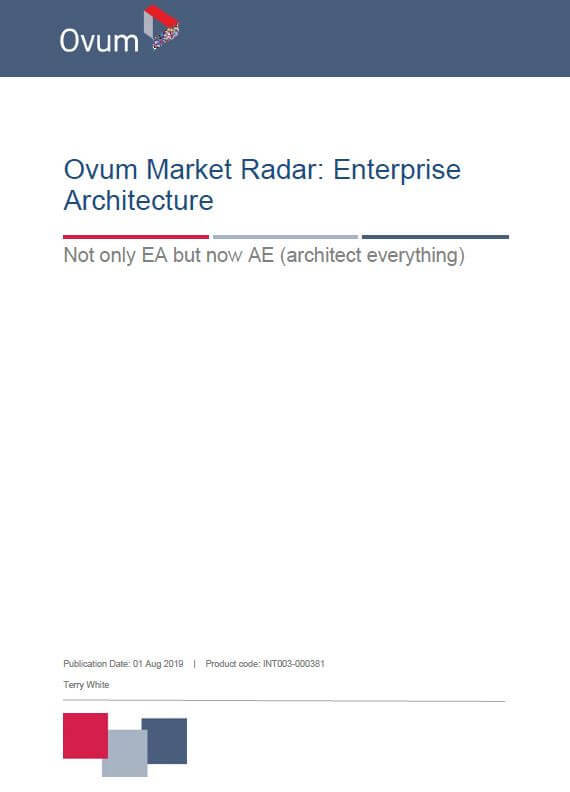 Ovum Market Radar Enterprise Architecture Report